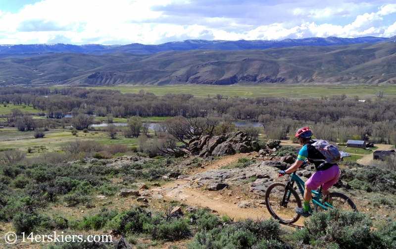 Mountain biking at Hartman Rocks after 6 months of ACL Recovery.