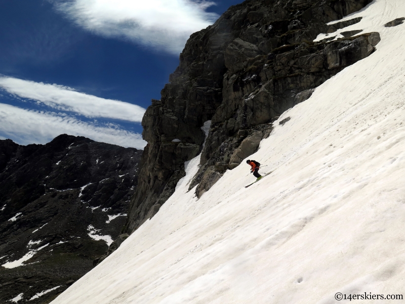 front range skiing in summer