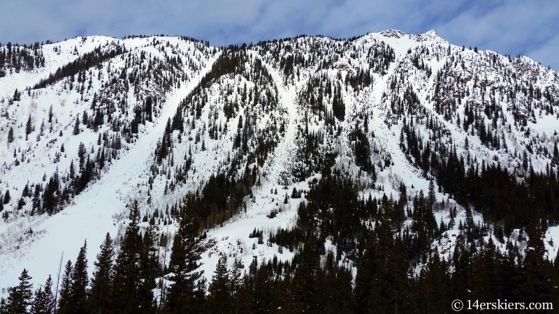 Little Skiers Peak in Gore Range.