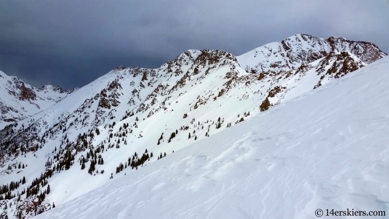 Skier's Point in the Gore Range. 