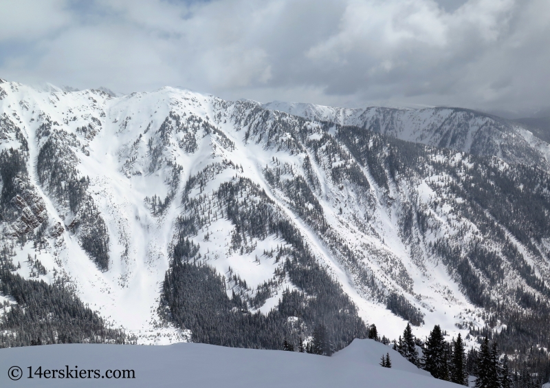 Birthday Chute in the Gore Range