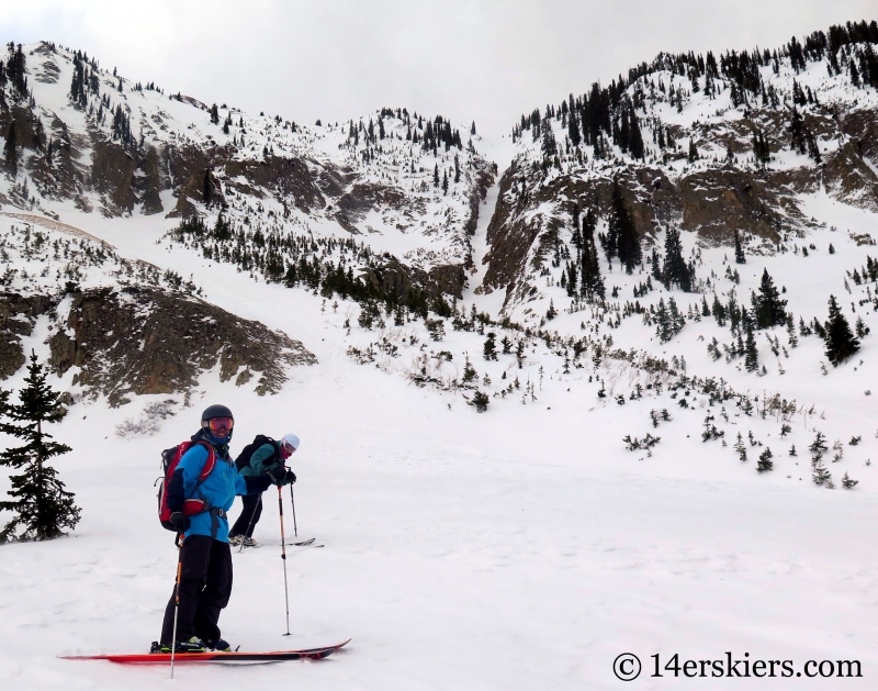 Axtell Pencil, backcountry skiing in Crested Butte