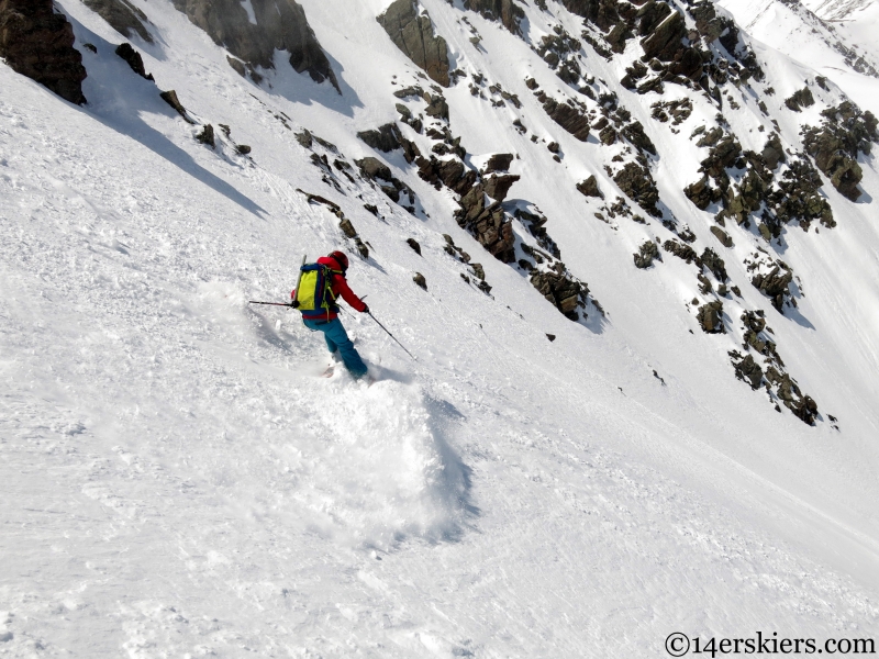 springtime powder skiing in the sangres