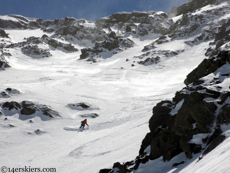 Brittany Konsella skiing Eureka