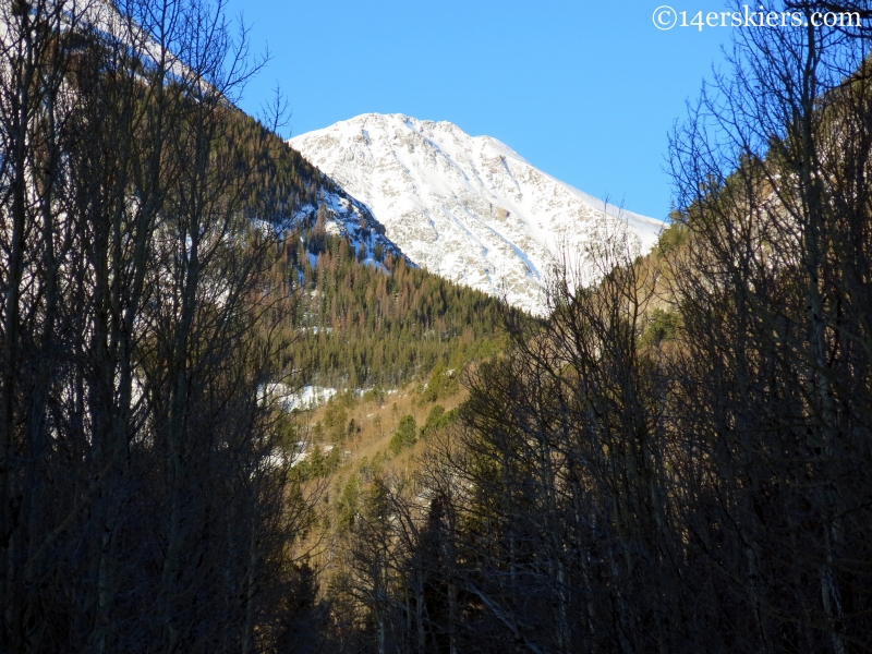 Eureka mountain in morning light