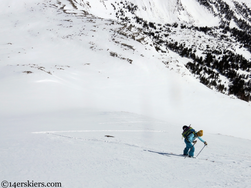 skiing in the sangre de cristos