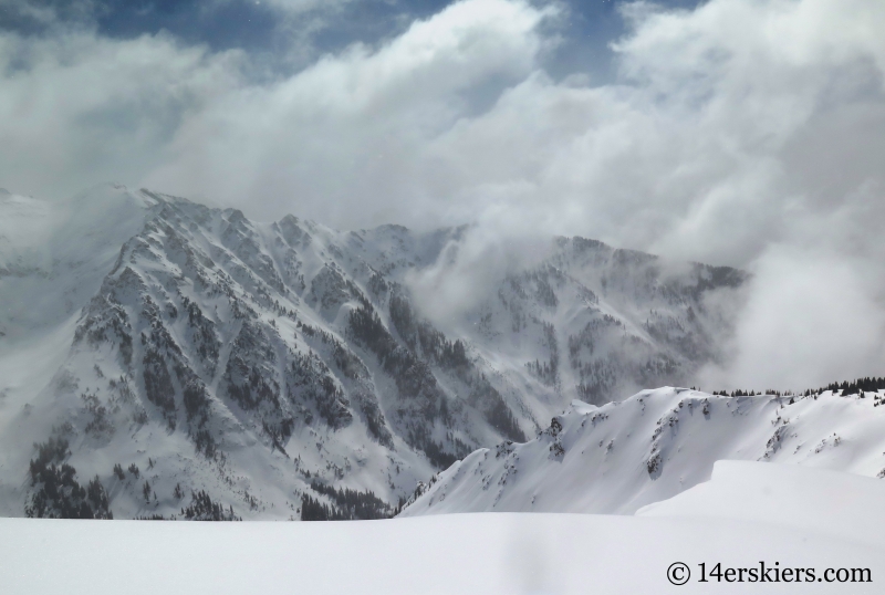 Skiers Point in the Gore Range. 