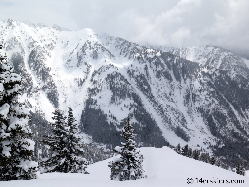 Birthday Chute in the Gore Range.