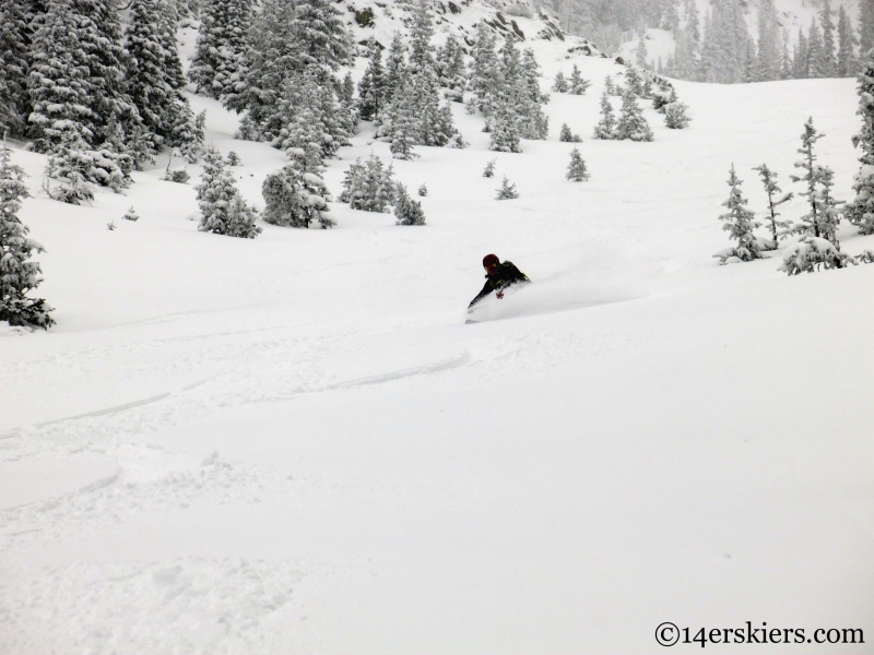 park cone skiing