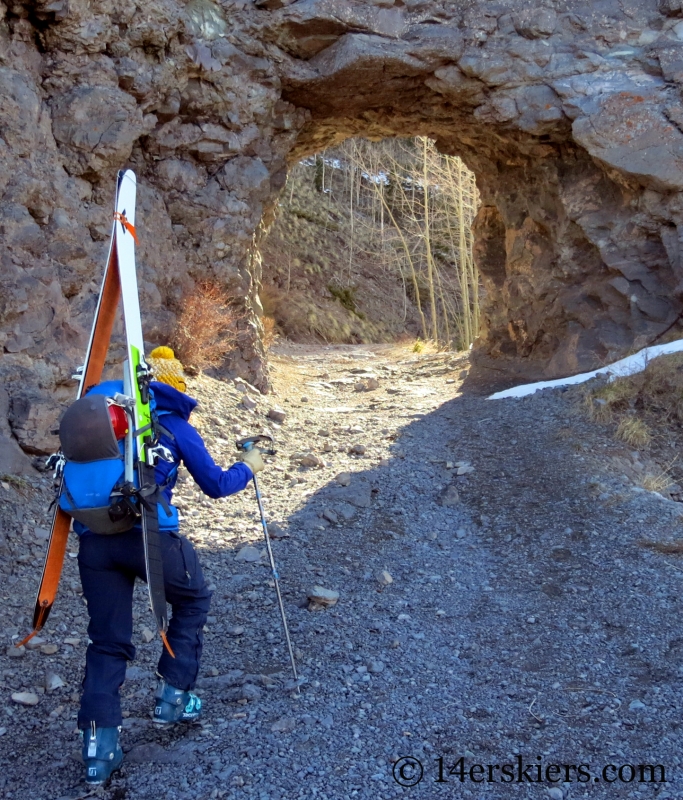 Hiking with the Patagonia KnifeRidge pants.