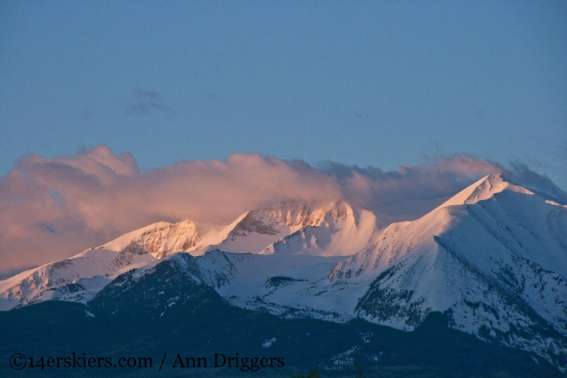 Mount Sopris from Carbondale.