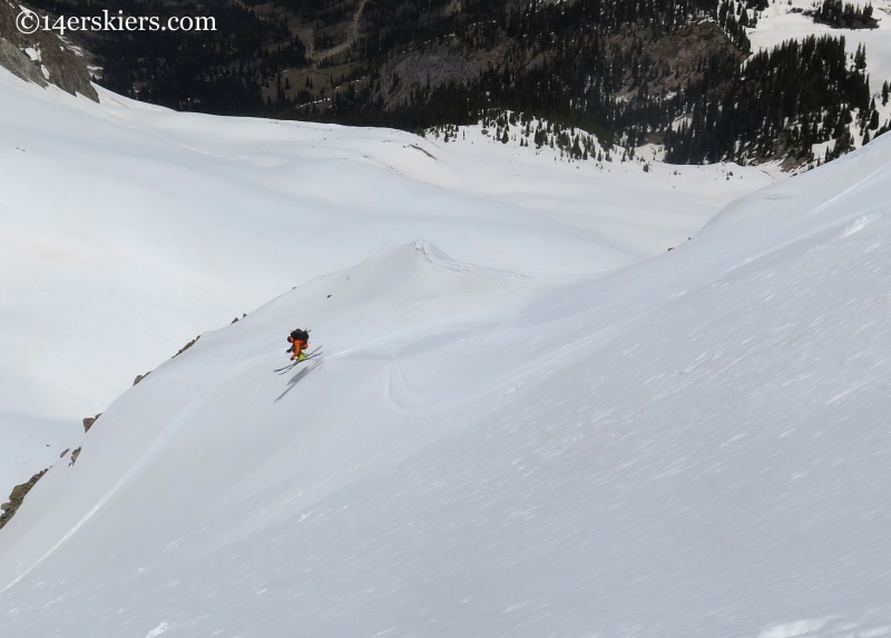 doctor evil couloir aspen backcountry skiing