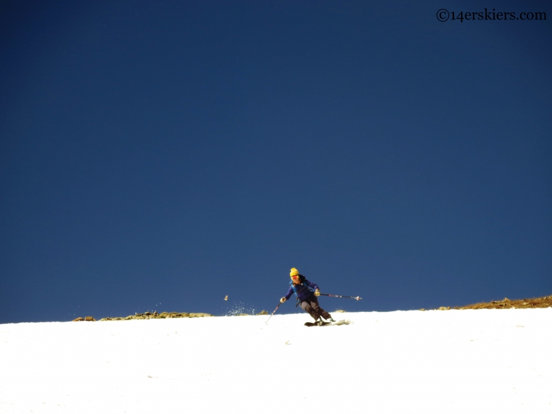 rocky mountain national park summertime skiing