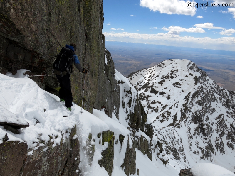 Pete Sowar backcountry skiing