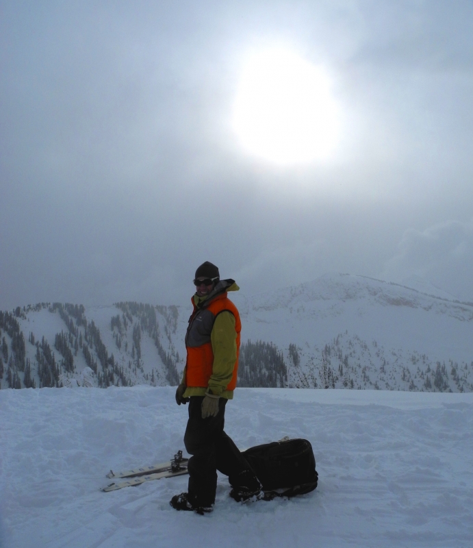 Backcountry skiing in the Anthracites