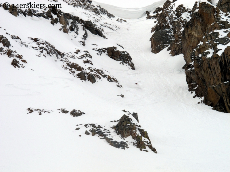 Gary Fondl skiing Mount Arkansas