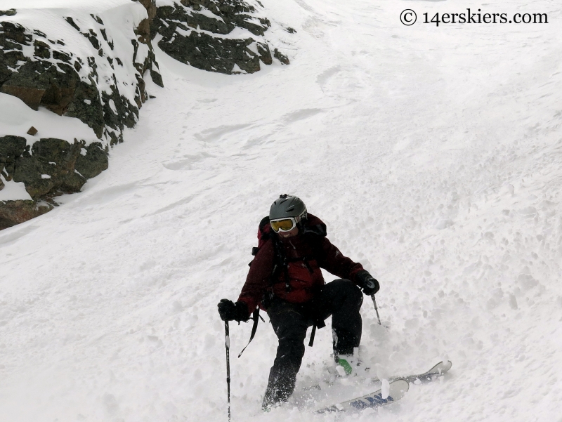 Frank Konsella skiing