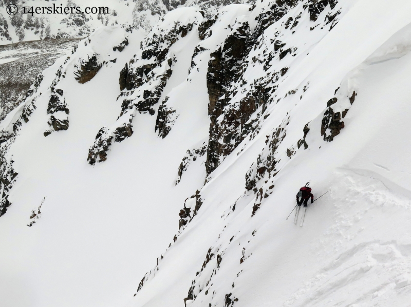 Frank Konsella skiing