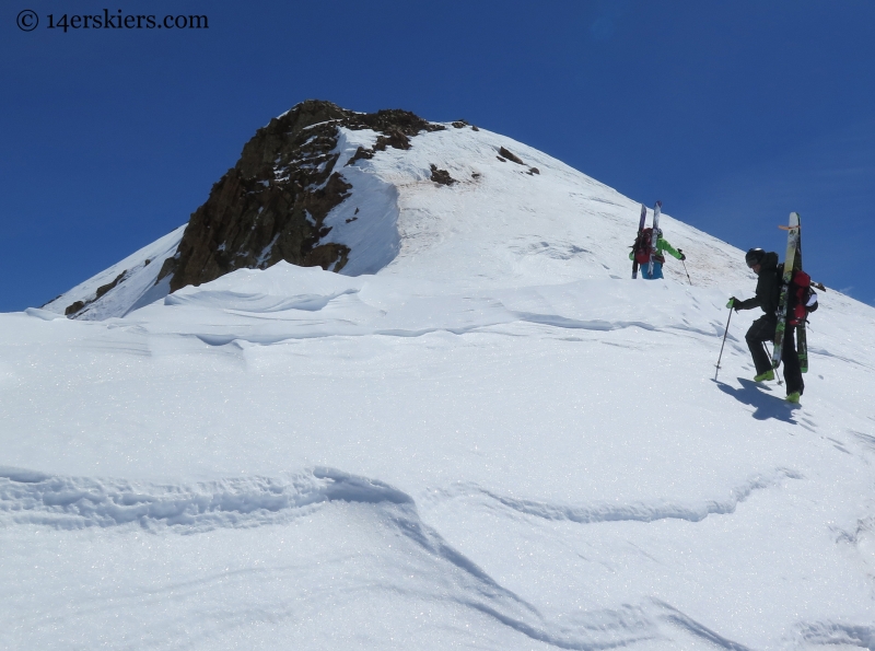 Nick Matisse and Starr Jamison making their way up Mineral