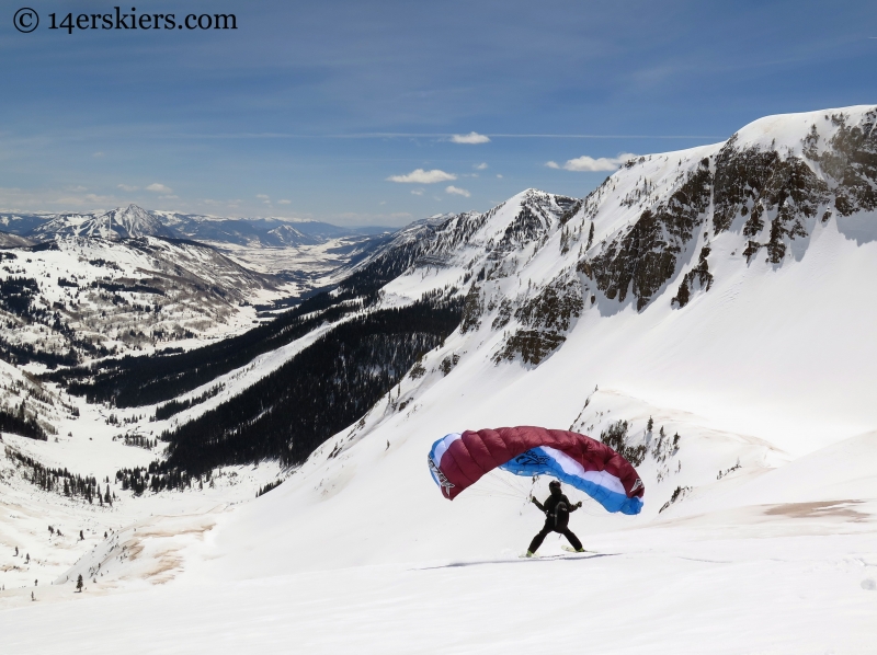 Nick Matisse speedflying near Mineral