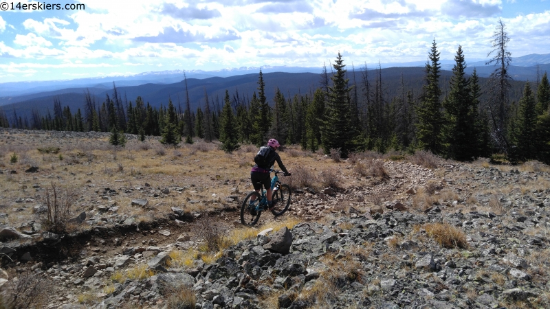 rock garden mountain biking