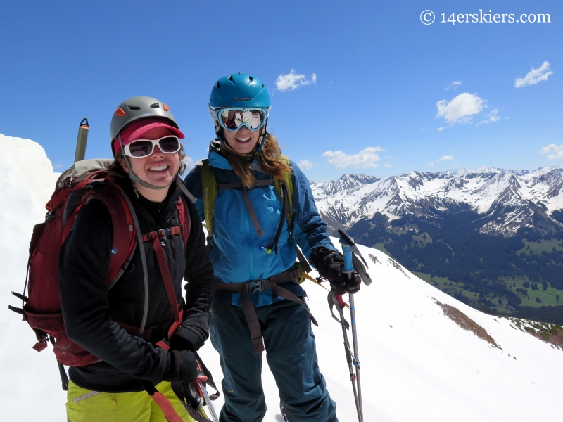 Brittany Konsella & Jenny Veilleux ready to ski