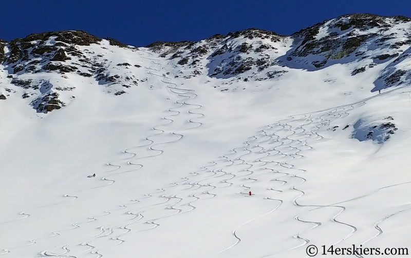 Backcountry skiing in Crested Butte