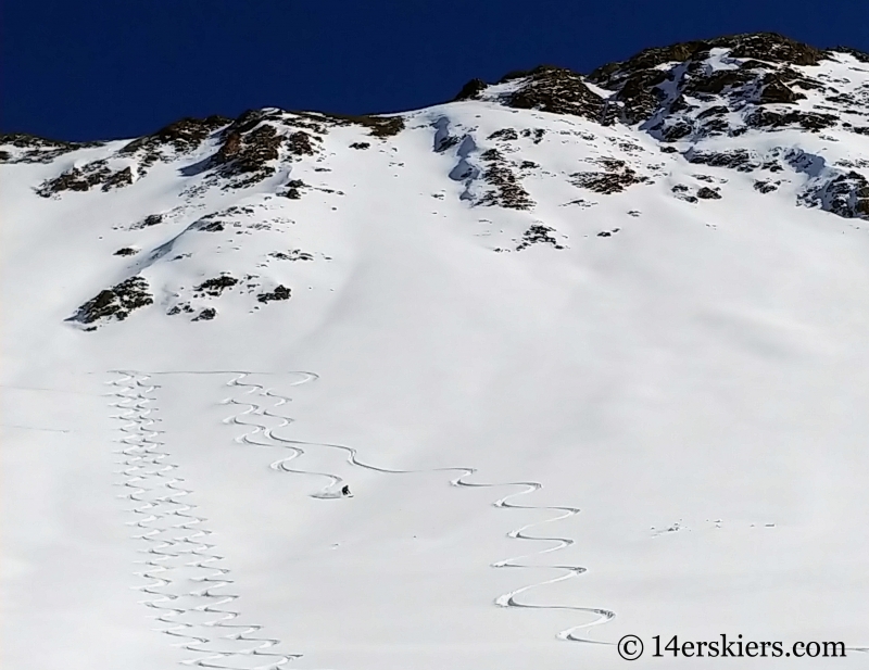 Backcountry skiing in Crested Butte