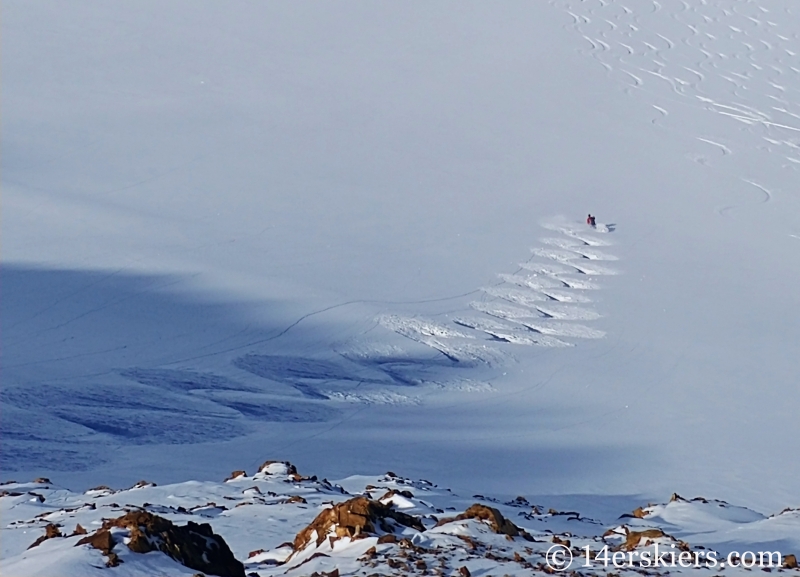 Backcountry skiing in Crested Butte