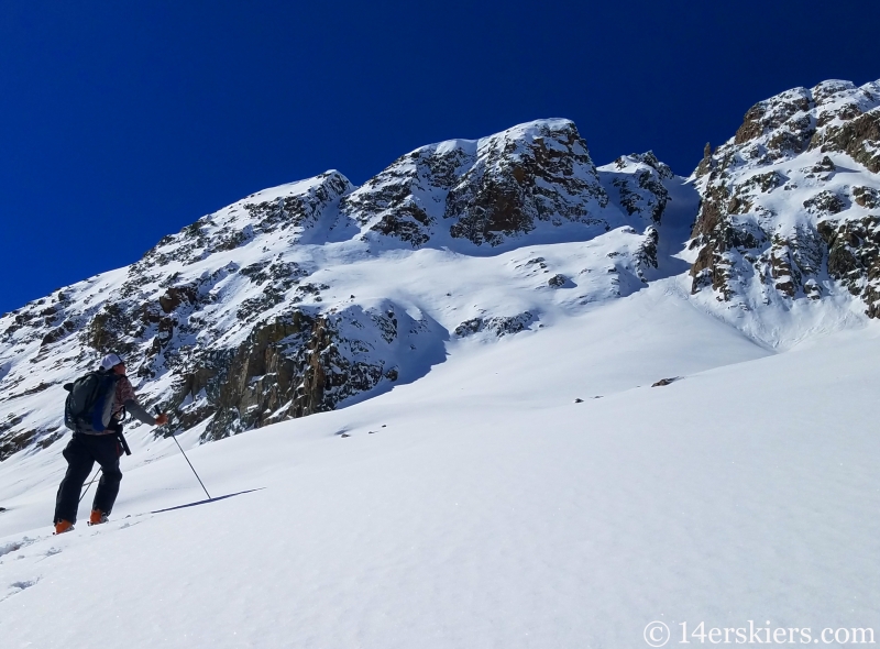 Backcountry skiing in Crested Butte