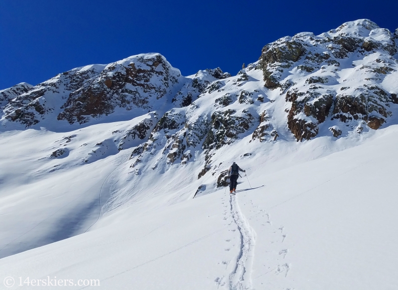 Backcountry skiing in Crested Butte