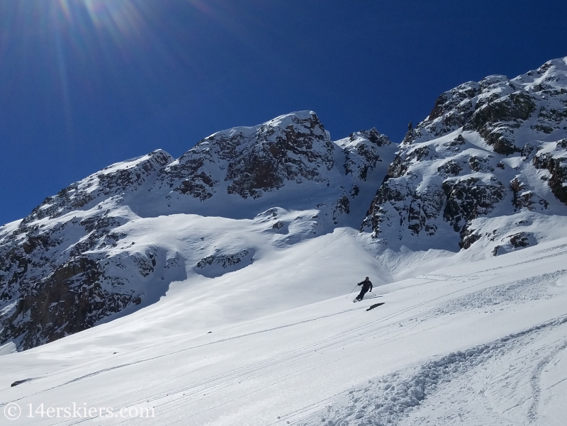 Backcountry skiing in Crested Butte