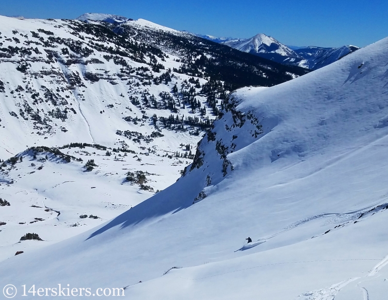 Backcountry skiing in Crested Butte