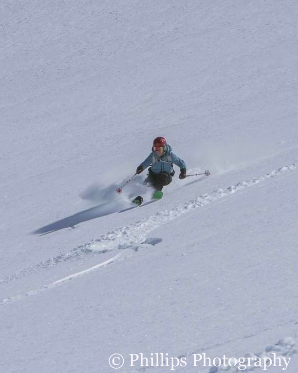 Backcountry skiing in Crested Butte. 