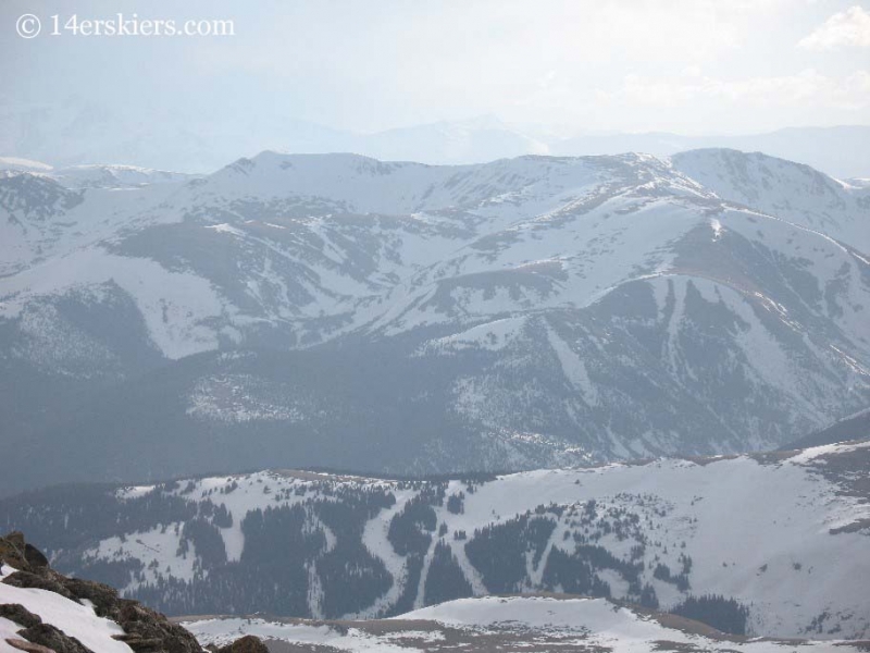 Geneva Basin seen from Mt. Bierstadt