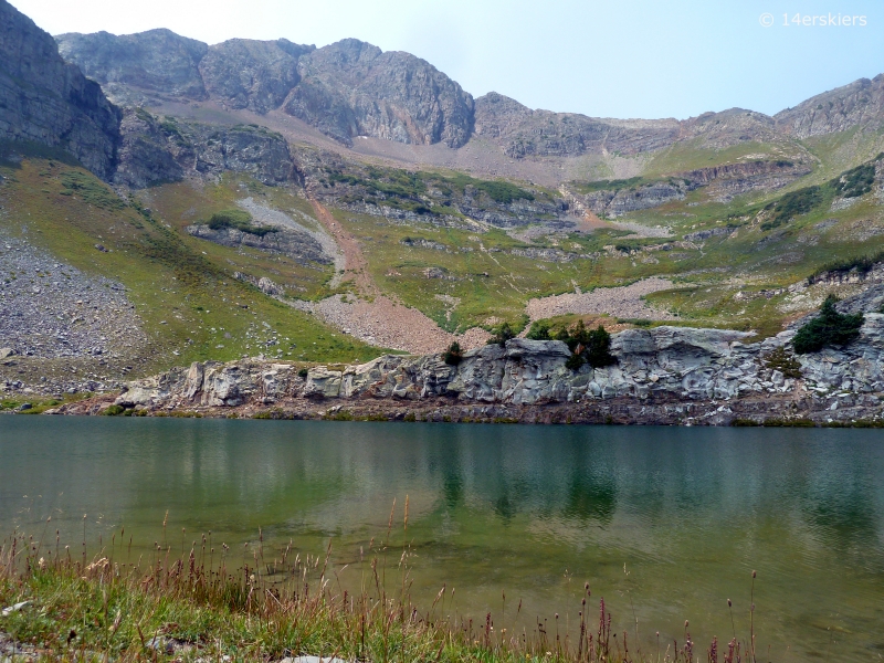 Hike to Blue Lake near Crested Butte