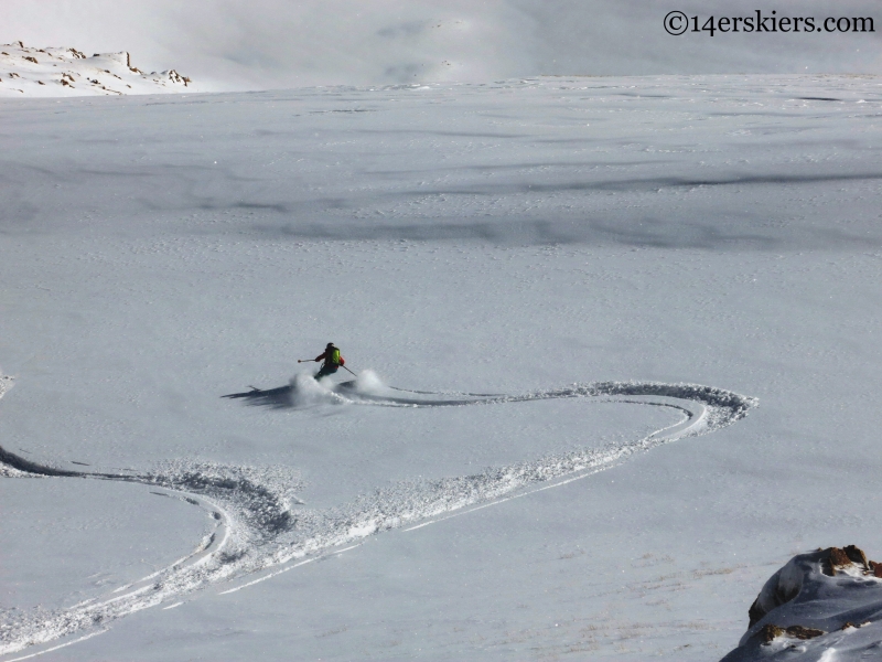 Brittany konsella skiing butler gulch