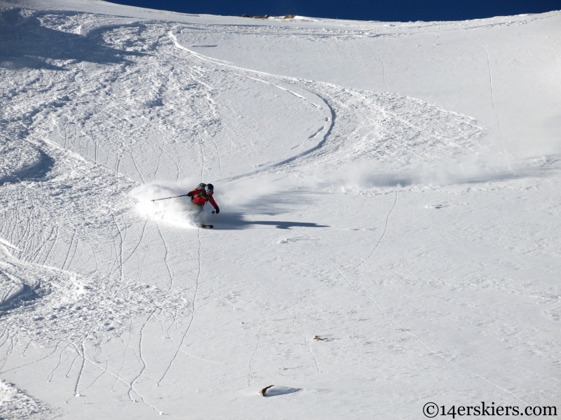 skiing in butler gulch