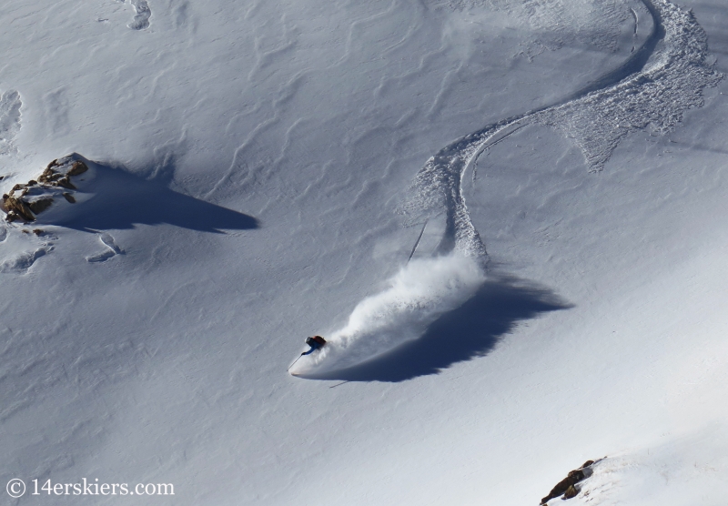 Frank Konsella skiing butler gulch