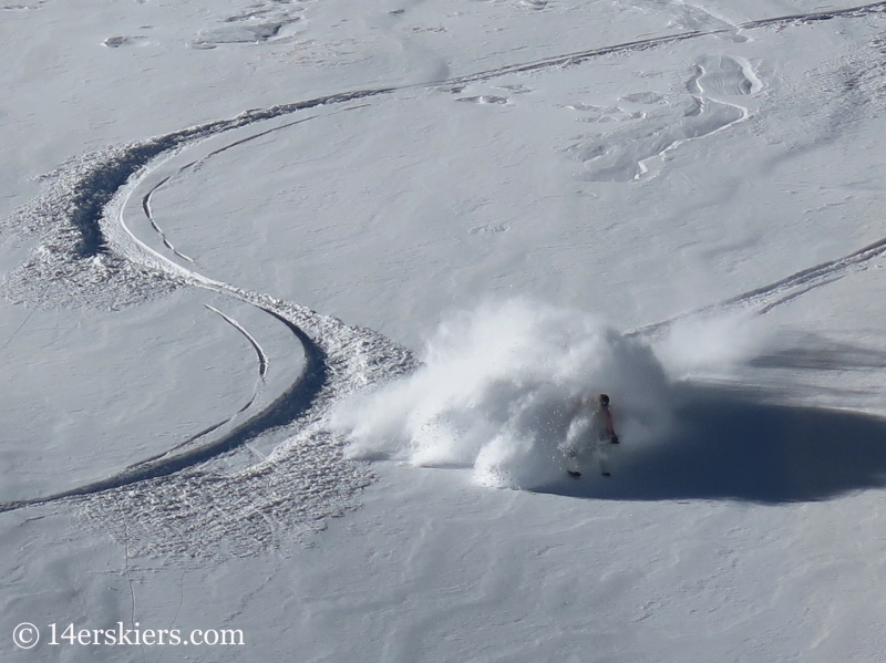 gary fondl powder skiing