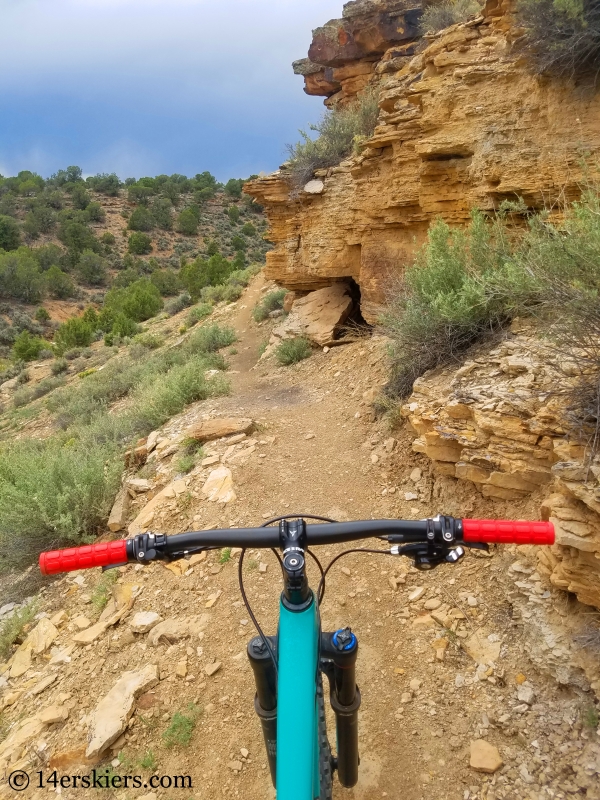 Vulture Rim Trail near Montrose, CO.