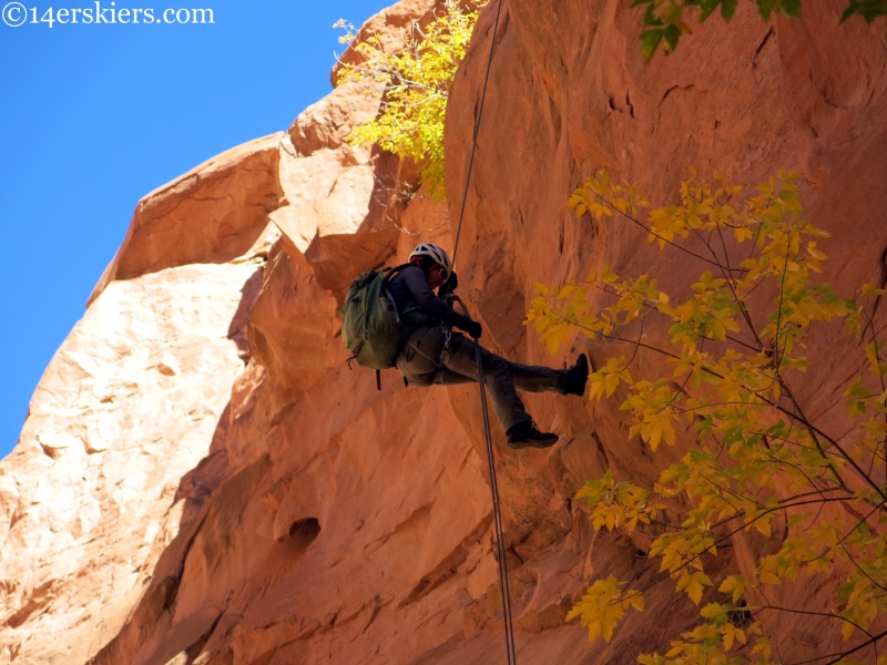 natalie Moran rapeling utah