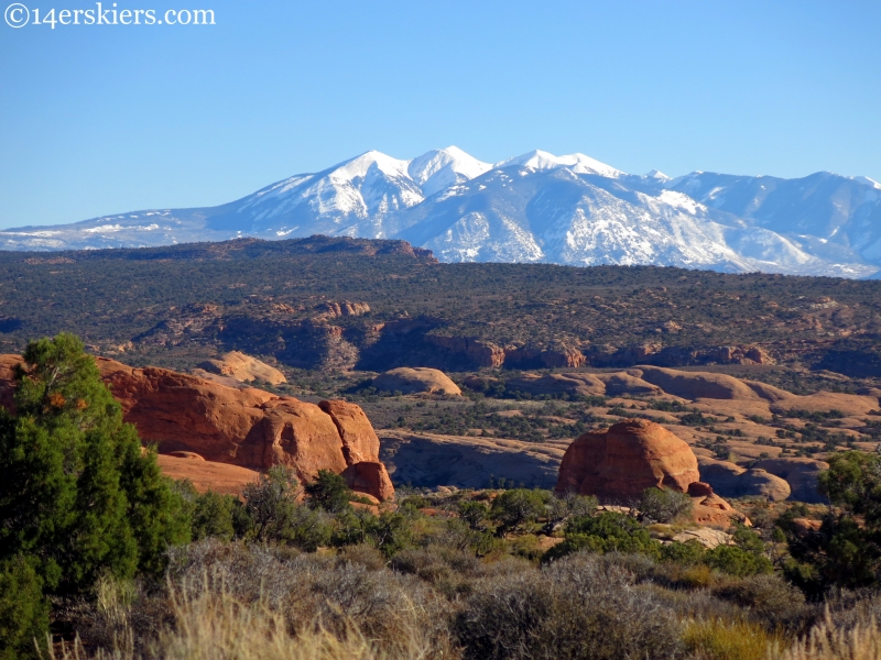 La Sal mountain range