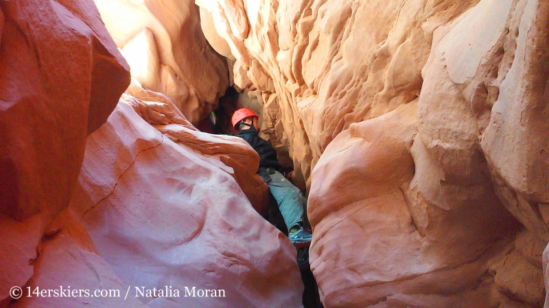 Lost and Found, canyoneering Arches National Park. 