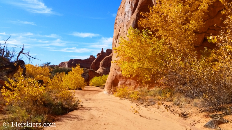 Canyoneering in Arches National Park