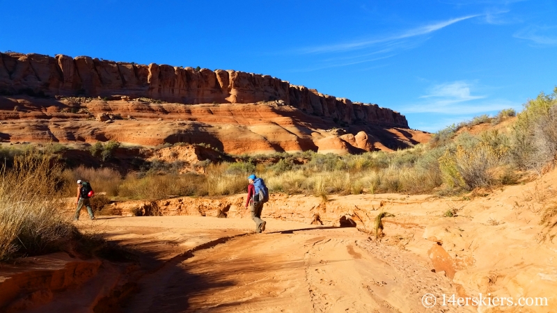 Canyoneering in Arches National Park