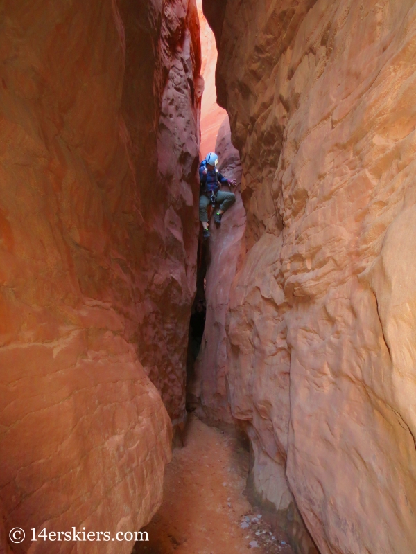 Lost and Found, canyoneering in Arches National Park. 
