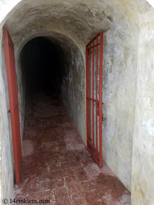 Tunnels in Castillo San Felipe