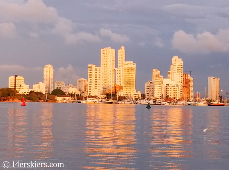 Bocagrande in Cartagena.