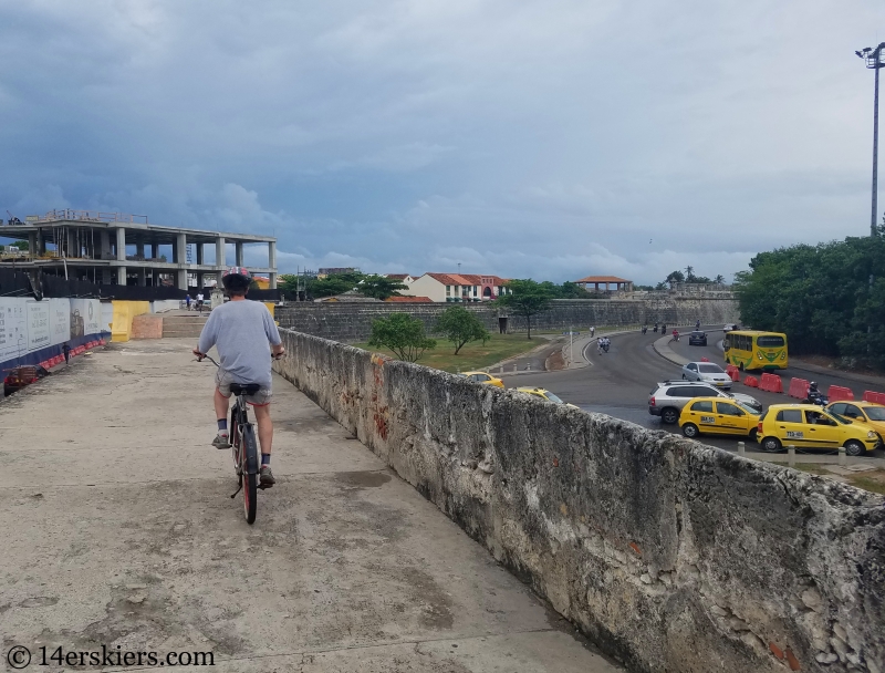 Cartagena City Walls bike tour